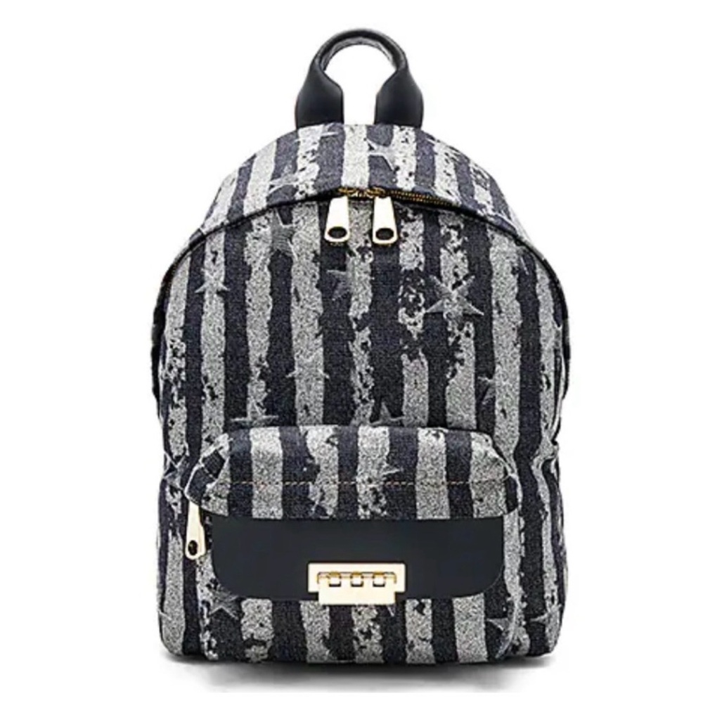 Zac Posen Eartha Iconic Small Backpack in Star Denim